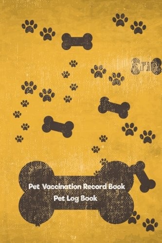Pet vaccination record book - vaccination,