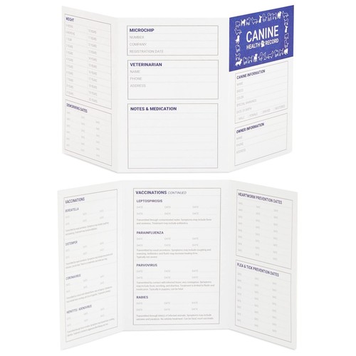 Puppy vaccination record - 24,